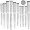 MAZEL Manopole per mazze da golf, confezione da 10 impugnature antiscivolo in micro-texture, di medie dimensioni/standard per prestazioni più elevate (grigio (texture), standard)