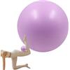 Generisch Palla da ginnastica Pilates per allenare i muscoli del tronco, attrezzatura da ginnastica da 25 cm con pompa, palla per equilibrio di stabilità, anti-scoppio, con materiale resistente, allenamento per