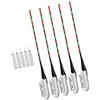 JSGHGDF Rod Tip Glow Stick Rimovibile Notte Pesca Led Glow Stick Pesca Notturna Morsi Indicatori Strumento Morsi Duranti Indicatori
