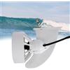 Generic Propulsore elettrico SUP 24 V motorizzato rimovibile subacqueo pinna per tavola da surf kayak con telecomando, velocità 6-10 km/h, tempo di navigazione 50 min