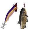 Generisch Calamari Jigs Acqua Salata Esche Artificiali Realistiche e Attrezzatura