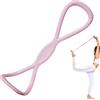 Generisch Fasce elastiche per esercizi, fascia di resistenza Figure 8, 46 x 11,5 x 4,4 cm, fasce flessibili per stretching, uso versatile, corda di tensione per esercizi di braccia, espansione del petto, per