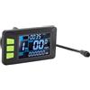 Generic Pannello di Controllo con Display LCD Elettrico Durevole per Bici Elettriche con Connettore Impermeabile a 6 Pin e Porta USB Facile da Usare per Tutti i Ciclisti