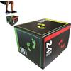 Gvblkq Box Jumps per palestra domestica, esercizi pliometrici antiscivolo per