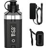 JHKJ Batteria al Litio per verricello Elettrico da 14,8 V 3500 mAh 5000 mAh 7000 mAh 10000 mAh, Batteria per Mulinello da Pesca da Esterno da 14,8 Volt.,Black 14.8v3500mah