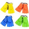 JoyousMall Pinne da nuoto regolabili per bambini, per snorkeling e immersioni, antiscivolo, in EVA + PVC, con design aerodinamico, comode lame corte per bambini dai 3 ai 10 anni (B