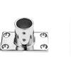 LLOOPK 22mm, 25mm 316 Accessori for Yacht for Navi in Acciaio Inossidabile Marine Hardware Accessori for Tubi Square Pipe Seat 90°