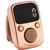 Générique Clicker Counter, Smart Waterproof Finger Counters, Portable Counting Clicker, Sturdy Sports Event Accessory, Team Training Tool, Clickers Counter for School Activities Coaching Practice