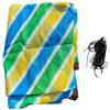 Générique Trampolino Cover, UV-Resistant Shade Canopy, Heavy-Duty Rainproof Top, Storm-Proof Anchoring and Sun Protection, Black Replacement Roof, for Fitness & Safety