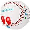 Jubepk Palla da baseball da 22,9 cm, con codice colore per il posizionamento delle dita, strumento per lo sviluppo delle abilità, per velocità, controllo, precisione, pratica, apprendimento, trapani
