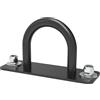 Générique Battle Ropes Wall Mount, Heavy Duty Ceiling Hook Mount, 5,12 x 2,36in Portable Gym Accessory Attachment for Gymnastic Rings, Boxing Equipment, and Training Session