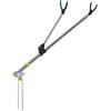 AMONIDA Supporto per Canna da Pesca in Acciaio Inossidabile Supporto per Staffa a Forma di Y per Pescatori, Telaio di per Pesca Durevole, 1 X Spina di Terra 1 X Staffa (2.Coppa del Mondo)