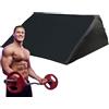 Generisch Panca per curl, Preacher Bank, per sollevamento , attrezzatura per allenamento in palestra, braccio, petto
