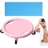 Générique Ab Roller Wheel, Addominal Workout Equipment, 360° Rotating Exercise Rollers, Core Slider with Knee Mat, Strong Design 11.02x11.02x3.15 Inches, Versatile Ideal for Men & Women