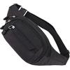 Générique Impermeabile Hiking Waist Bag, Travel Bum Fanny Pack, Casual Running and Fashionable Bum Bag, Ideale per Dog Walking, Shopping, and Camping, 11,02 x 5,51 x 3,94 pollici, Nero , Fare riferimento alla