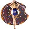 Generisch Coperta da spiaggia impermeabile, impermeabile, a prova di sabbia, pieghevole, tappetino da yoga per la casa, per donne, adulti, viaggi, campeggio, viaggi, giardino, concerti, festival musicali