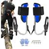 Generico Ramponi da Arrampicata su - Alberi Portatili E Attrezzatura, per Kit Imbracatura Robustissima, Sport Esterni Sopravvivenza Appassionati di | Multipurpose Outdoor Indoor Utility Versatile