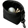 Générique Golf Cleaning Bag - Quick Dry Machine Washable, Ampia tasca interna con Liner, Compact Neoprene Fabric, Ball Maintenance Tool, Corsa di guida Range Training Ground Fairway