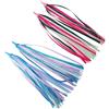 Yardwe Filanti per Manubrio 4pezzi Accessori per Scooter e Bici in Dacron Decorazione Colorata Blu e Rosa Regalo Compleanno