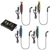 sodeber 4 Allarme Pesca sensibile Allarme Canna da Pesca scambisti Catena morsi allarmi scambisti indicatori grucce Bobine Set Catene