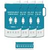 JRSHIRLEYLTD 13 Pezzi Orinatoi Portatile per Uomini, orinatoio Portatile, con Manico, Sacchetti igienici di Emergenza, orinatoio da Viaggio per Uomini, Donne, Donne Incinte, pazienti, Bambini