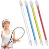 Gvblkq Ammortizzatore per racchetta da tennis, 4 pezzi di ricambio in silicone flessibile, per ammortizzare le corde, accessori da tennis, 10,5 cm