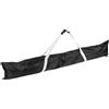Uonguon Borse da sci da neve, in poliestere impermeabile, imbottita, borsa per il trasporto regolabile per adulti e bambini, custodia sportiva, snowboard, 185 x 33 cm