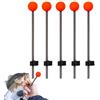 Générique Punta a Molla Canna da Pesca, Mini Canna da Pesca, Finitura Spring Bobber, Attrezzatura Punta a Inverno per Gli Amanti 5 Pezzi