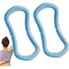 Generisch Anello per esercizi di yoga, yoga, yoga, sport, pilates, allenamento per massaggio, schiena, polpacci, elasticizzato, collo, pilates, esercizi in casa