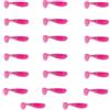 Generisch Esche da morbide - esche da realistiche in ghisa | esche artificiali realistiche da jig, condimento flessibile in silicone, ombra multicolore Minnow-Maden, resistente acqua salata