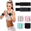 MXiiXM 2 pesi da polso regolabili in silicone per uomo e donna per escursionismo, yoga, fitness, braccia, gambe, allenamento da 0,9 kg
