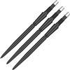Target Darts Swiss Point Storm Dart Points (Set di 3 Punte) 35mm Nero SP - Cambia la Punta del dardo, Accessori per Freccette Professionali