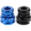 YARNOW 4 Pezzi Peep Sight in Lega di Alluminio per Archi Compound e Ricurvi, Accessorio di Caccia ad Alta Durabilità per Migliorare la Precisione nel Tiro
