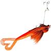 Générique Esca da pesca Swimbait,Esca morbida trota articolata 22 cm | Esca per pesci occhi 3D con effetto capelli per spilla pesce persico nel fiume Lago acqua dolce acqua salata
