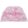 SHERCHPRY Cuffia Piscina Fashion in Pu Pizzo Rosa per Donne e Ragazze, Cappello da Mare Donna per Vacanze Estive, Protegge i Chioma senza Tirare
