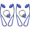 BESTOYARD Clip per Naso e Tappi per Orecchie con Cordino Set 2 Pezzi Impermeabili in Silicone per Nuoto Adulti