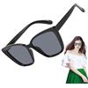 Generico Square Frame Sunglasses Trendy Shade Lightweight Frame