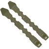 MiOYOOW 2 Pezzi Clip Tattiche Molle, Accessori per Zaini Porta Caricatori Tattici Caccia in Nylon, Gancio Anello Tactica per Cintura Gilet Borsa All'Aperto