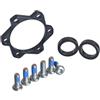 Belnotelt Kit distanziale per mozzo compatibile con boost, per freni a disco a sei bulloni con conversione asse posteriore da 15 x 100 a 15 x 110 e asse posteriore da 12 x 142 a 12 x 148