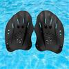OPPWONG Pagaia per Nuoto a Mano, Robusta, Antiscivolo, per Allenamento, per Principianti e Adolescenti - Materiale PC 7,5x5,1 Pollici per Forza del Braccio e Maggiore velocità (BLACK)