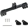 Kaeltsyn Biciclette Tachimetro Camera Steli Staffe di Montaggio Estensione Manubrio Supporto Regolabile per Biciclette Supporto per Computer Biciclette Supporto di Estensione Computer