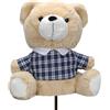 APOMNG Copertura per Testa Golf Driver Novità Peluche Animale Orso Leone Antilope Adatta a Mazze in Legno 460cc Regalo Portatile per Bambini e Adulti