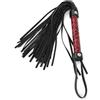 IRFHDCX Frustino Cavallo Frusta for Cavallo Antiscivolo Frustino da Equitazione in Pelle PU Nappe Corte Maniglia Insegnamento equestre