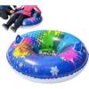Generic Ciambelle da Neve per Adulti Slitta Gonfiabile Portatile In PVC