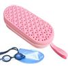 Generisch Custodia per occhialini da nuoto per bambini, custodia per maschera subacquea, per adolescenti, adulti, nuotatori, atleti, viaggi, allenatori, viaggi, piscina, vacanze, parco acquatico, cortile e