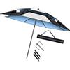 Generic XYNSNDB Ombrellone da Esterno per Pesca o Spiaggia - Protezione Solare con Rotazione a 360° - Resistente alla Pioggia - con Borsa per il Trasporto - Baldacchino Parasole per Giardino, Patio, Spiaggia,