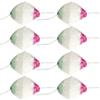 GATHINESS 12 Pezzi Ricambio Lampada a Gas Doppia Testa in Rayon Leggero e Sostituibile per Lanterne da Esterno, per attività All'aperto e Illuminazione da Campeggio