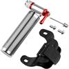 Elnwnnkc 1Pc Biking CO2 Pompa per Biciclette Adattatore Pompa Bici Gonfiatore Tubo di Alluminio Mano NON CO2 Cartucce