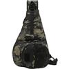 Gungtj Fishing Tackle Bag, Waterproof Shoulder Storage Pouch, Tackle Gear Holder, Adjustable Trawling Tool Carrier, Sling Backpack Design 9,84 x 6,3 x 16,93 pollici for Travel and Camping