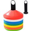 Generisch Supporto per coni da calcio, supporto per marcatura di allenamento, 19